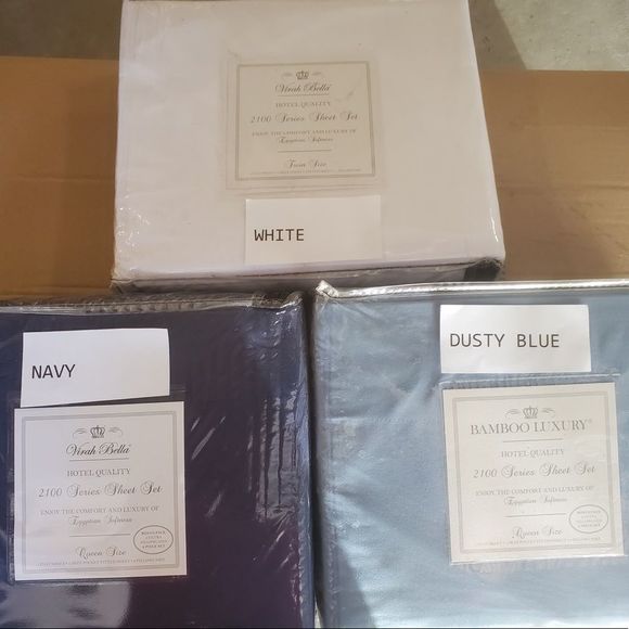 Turquoise NWT New bedding sheets  set 6pc SOFT - Picture 5 of 11